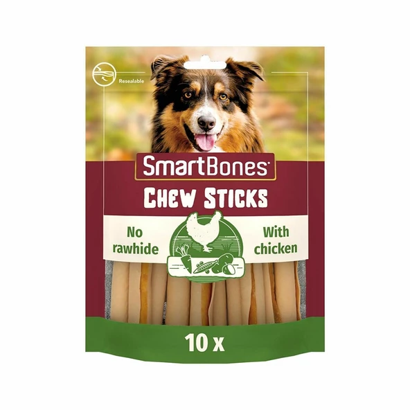 Smart Bones Tavuklu Sticks Köpek Ödülü 10lu 200 gr