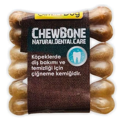 Gimdog Mordimi Press Kemik 3,5 - 9 Cm - 3 lü Naturel Paket ürün görseli