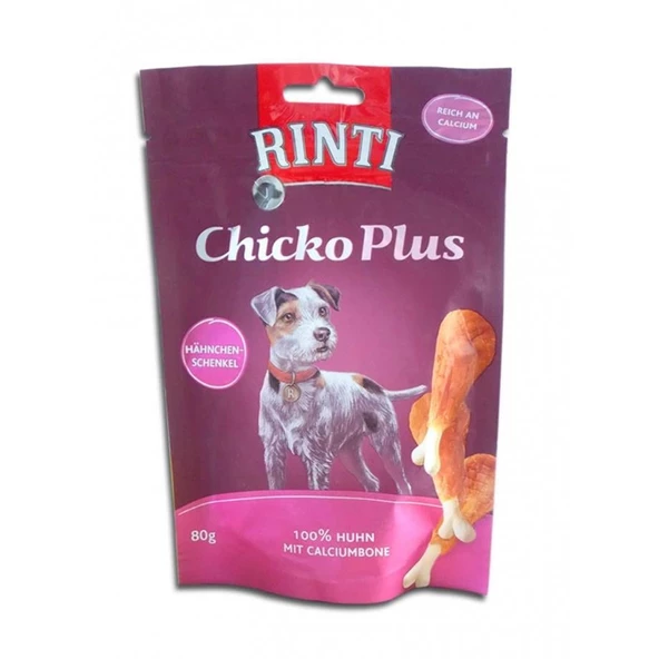Rinti Chicko Plus Tavukbudu Köpek Ödülü 80 gr ürün görseli