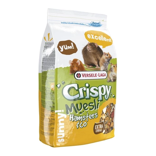 Verselelaga Crispy Muesli Hamster-Co 400 G.