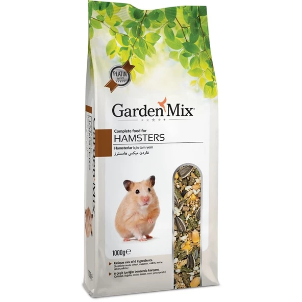 Gardenmix Platin Hamster Yemi 1Kg