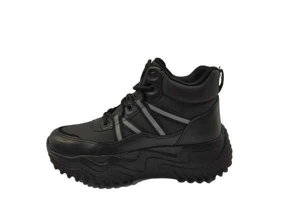 Flet 205Z Yüksek Taban Ortopedik Kadın Spor Ayakkabı - 6