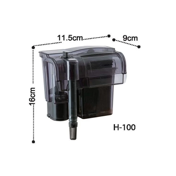 Dolphin H100 Askılı Filtre 230 L/H