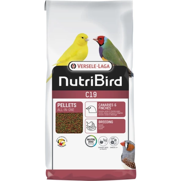 Versele Laga Nutrıbırd C19 Pelet Kanarya Yemi 3kg