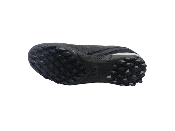 Jump 29112 Erkek Siyah Bağcıklı Halı Saha Futbol Ayakkabısı - Resim 5