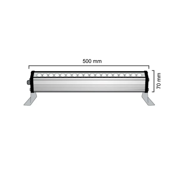 WONDEKS 18W 50CM WALLWASHER RGB - 2