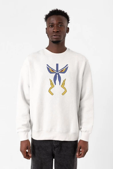 Kill La Kill Anime Junketsu Beyaz Erkek 2ip Sweatshirt