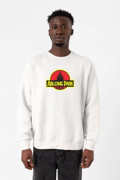 One Piece Anime Arlong Park Beyaz Erkek 2ip Sweatshirt