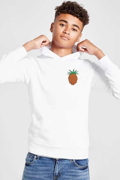 One Piece Anime Bara Bara Devil Fruit Beyaz Çocuk 3ip Kapşonlu  Sweatshirt