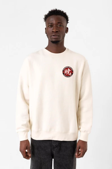 One Piece Anime Ninja Org. N.S Ekru Erkek 2ip Sweatshirt ürün görseli