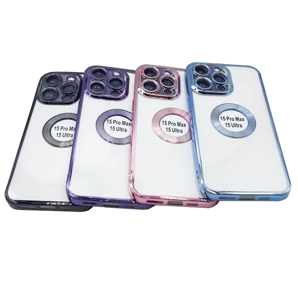 Xiaomi Redmi Note 12 5G - Kılıf Magsafe Cd Lazer Silikon Kılıf - Resim 3