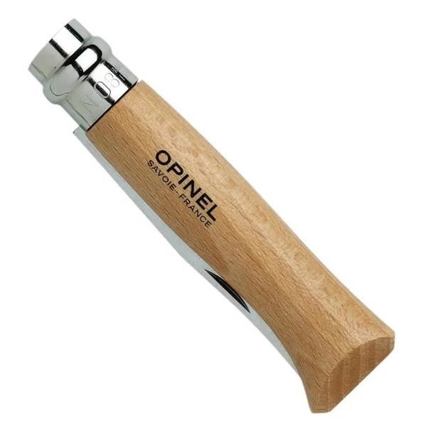 Opinel OP-123080 Inox 8 No Kayın Saplı Paslanmaz Çelik Çakı - 3