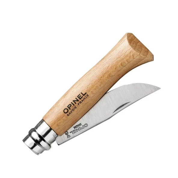 Opinel OP-123080 Inox 8 No Kayın Saplı Paslanmaz Çelik Çakı - 2