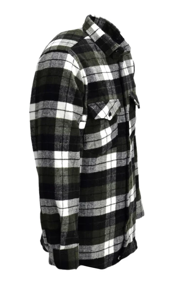 Erkek Çift Cepli Kapaklı Regular Fit Oduncu Gömlek BGL-ST03253 - Resim 10