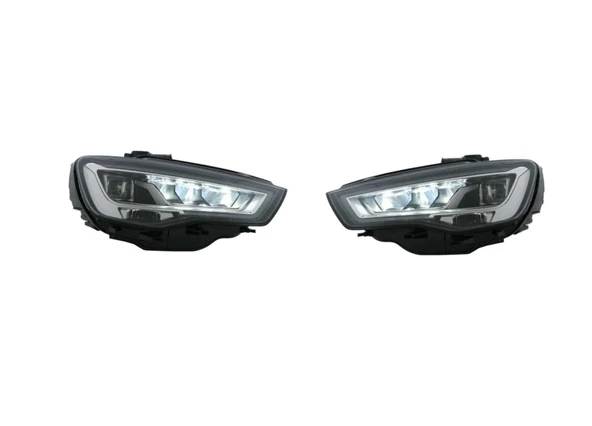 Autogp Audi a3 8v ön far lambası ledli halogen far uyumlu 2013 / 2016