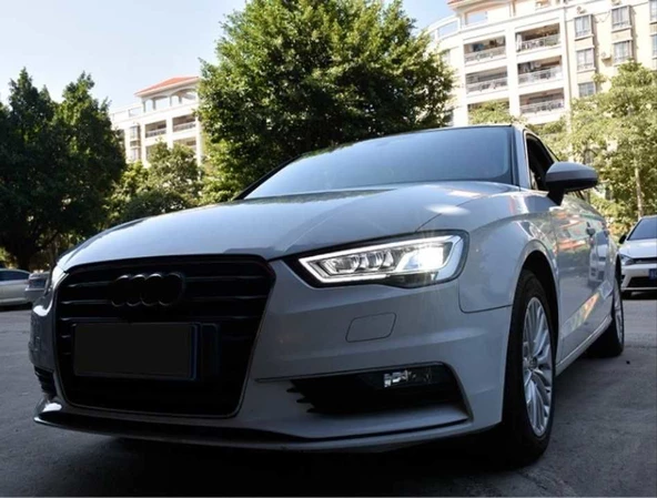 Autogp Audi a3 8v ön far lambası ledli halogen far uyumlu 2013 / 2016 - 2