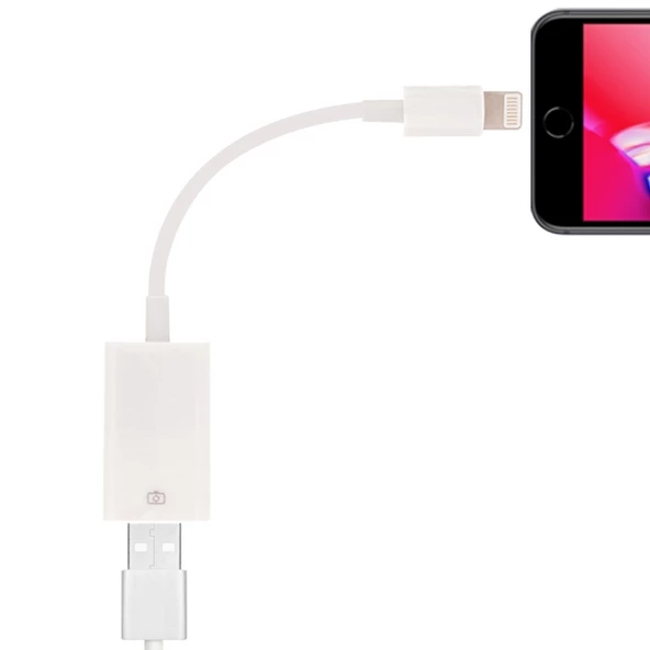 Nk102 İPhone,İPad,İPod Lightning To Usb Kamera Adaptörü