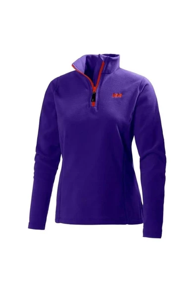 Helly Hansen Slope Fleece Kadın Yarım Fermuar Polar Mor HH..15001.HHA.596 ürün görseli