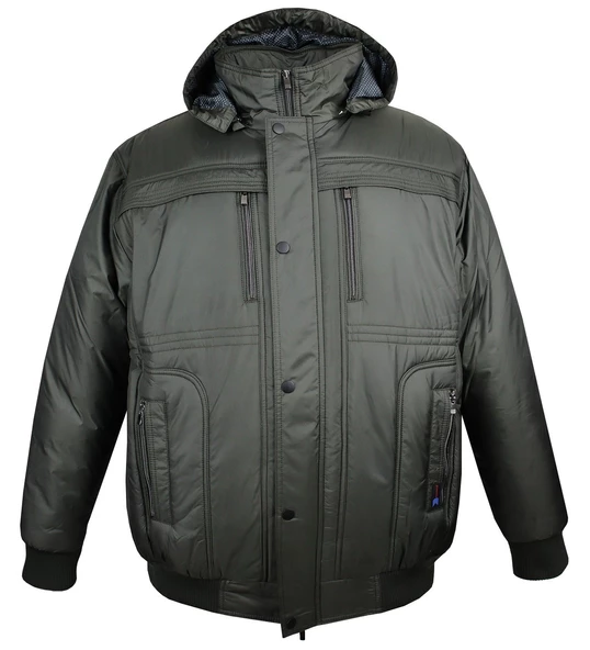 Büyük Beden Erkek Mont Dekons Eden Haki - 2