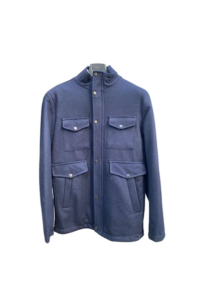 PREMİUM SVR HAKİM YAKA KAPAKLI CEP KAŞE MONT - 5