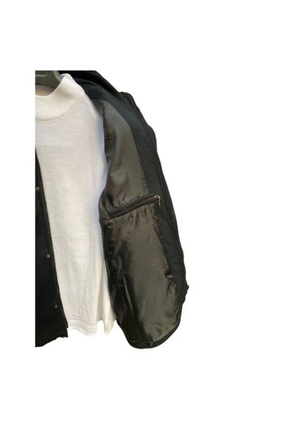 PREMİUM SVR HAKİM YAKA KAPAKLI CEP KAŞE MONT - 4