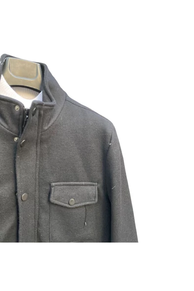 PREMİUM SVR HAKİM YAKA KAPAKLI CEP KAŞE MONT - 3