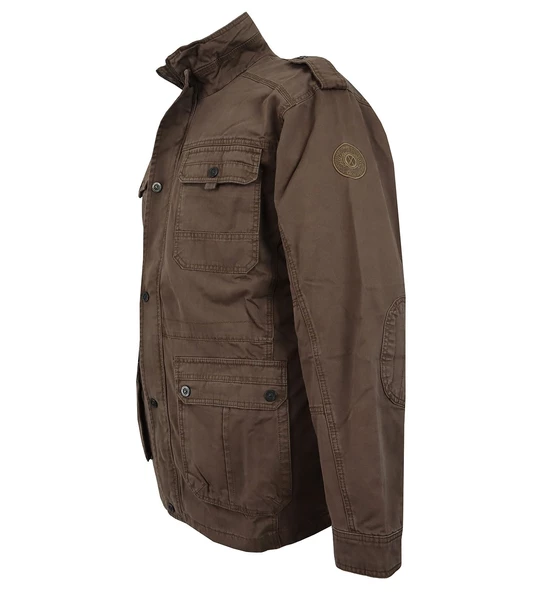 Büyük Beden Gabardin Mont Pluton Kahve 1436 - 4