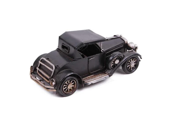 Dekoratif Metal Araba Vintage Ev Ofis Hediyelik - Resim 3