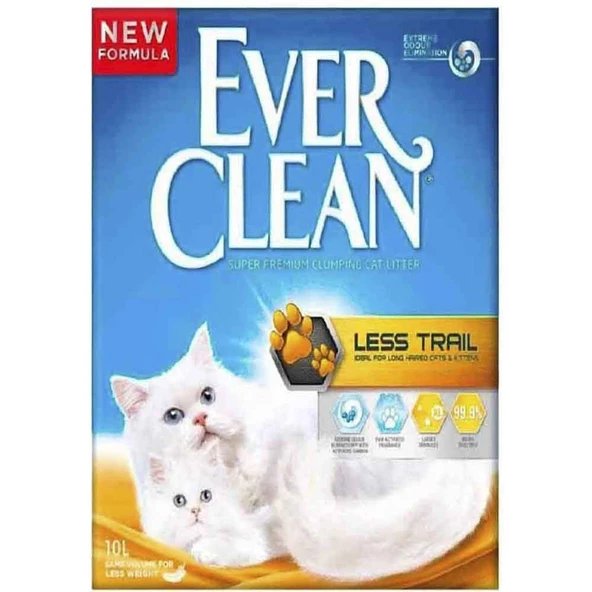 Ever Clean Less Trail Patilere Yapışmayan Kedi Kumu 10 lt