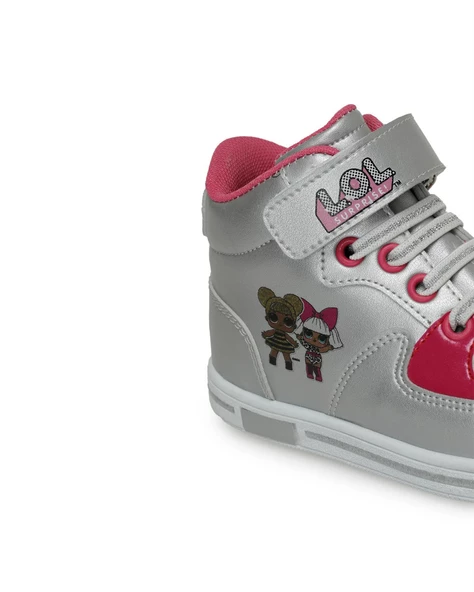 Lol Klara P 3Pr Çocuk Gümüş (25-30) High Sneaker Ayakkabı - 7