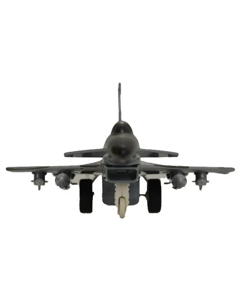 Ctoy Sürtmeli Çek Bırak J10 Savaş Uçağı Gri Mavi - Resim 3