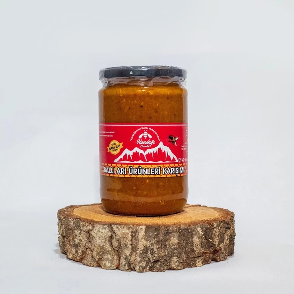 Çiçek Ballı Arı Ürünleri Karışımı 500gr (Bal,Polen,Perga,Propolis) - 2