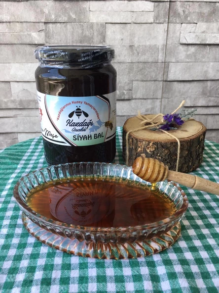 SİYAH BAL( Kazdağları kestane ve meşe karışımı 1177 prolin) 850gr - 4