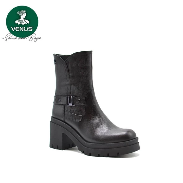 VENÜS 2351303K PLATFORM TOPUK DERİ KADIN BOT - 2
