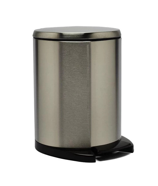 Primanova Cigo Pedallı Paslanmaz Çelik Çöp Kovası 6 Litre - 2