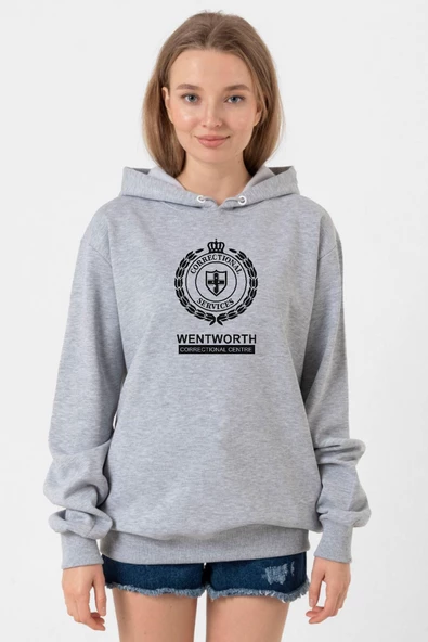 Prison Break Wentworth Grimelanj Kadın 3ip Kapşonlu Sweatshirt ürün görseli