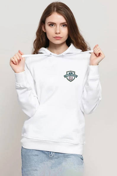 Revel Legacy Tumbleweeds Beyaz Kadın 3ip Kapşonlu Sweatshirt - 1