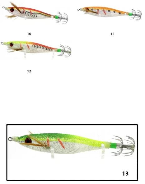 Captain 3000 Kalamar Zokası 6cm Example Squid 13