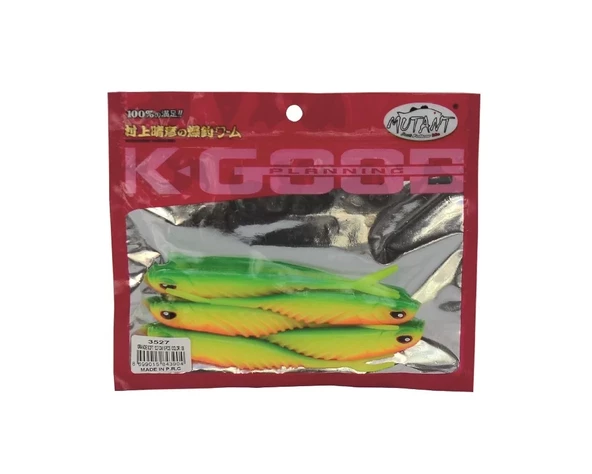 Mutant 3527 Grande Soft 12cm Levrek Silikonu Suni Yem 5'li Paket 06