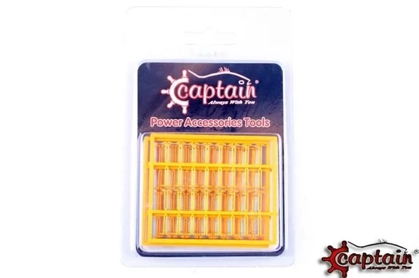Captain 7625 Boili Stoperi 64'lü Set Sarı - 3