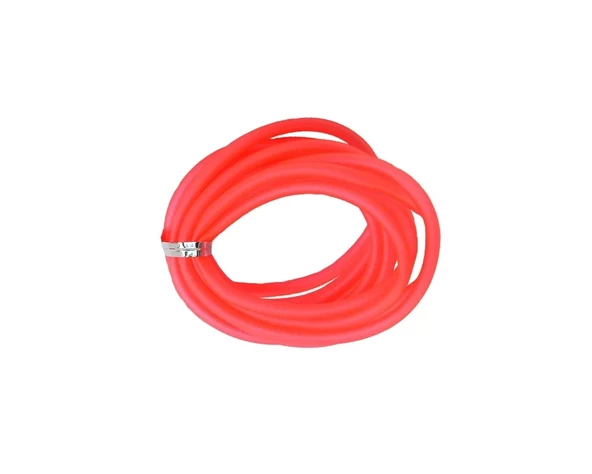 Captain  Silikon Hortum Tube 2mt Kırmızı 2.5 mm