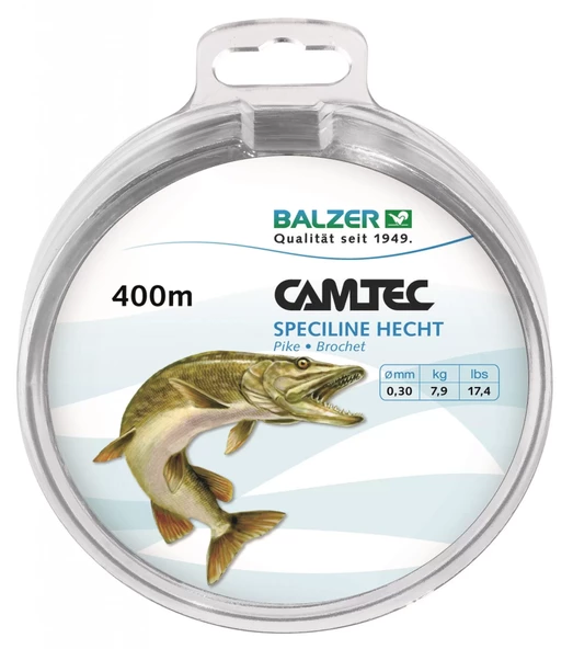 Balzer 12161 Camec Speci Pike 400mt Monofilament Misina Su Gri 0.35 mm