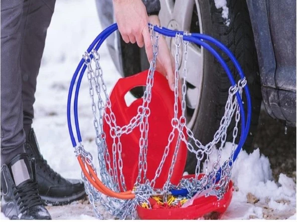 195/70/15 Lastik Ebat Uyumlu Takmatik Kar Zincir 9 Numara - 2
