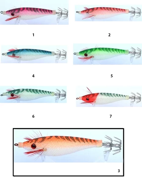 Captain 3002 Kalamar Zokası 7cm Mistake Squid 3