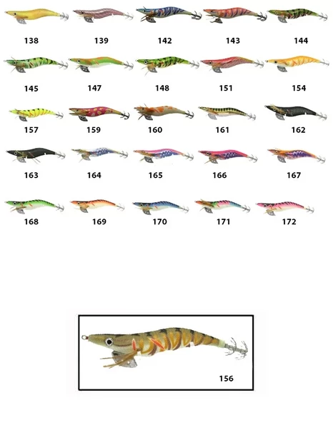 Captain 3014 Kalamar Zokası 12cm Crazy Squid Size 3.5 156