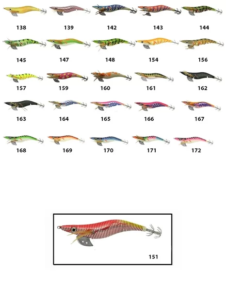 Captain 3014 Kalamar Zokası 12cm Crazy Squid Size 3.5  151 ürün görseli 1