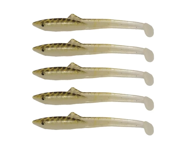 Captain 3596 Elegant 5.5cm Silikon Zargana 5'li Paket Suni Yem 07 - 2
