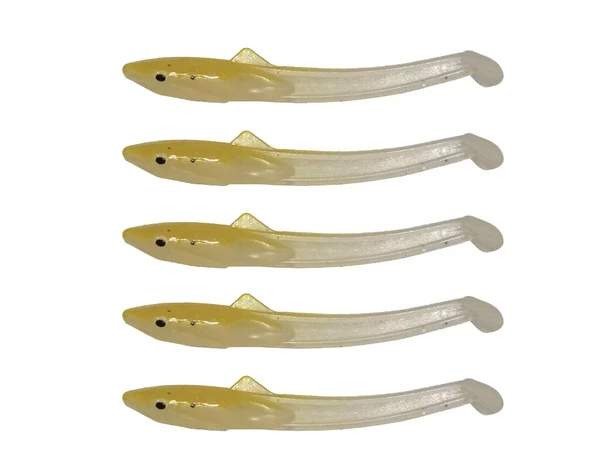Captain 3596 Elegant 5.5cm Silikon Zargana 5'li Paket Suni Yem 03