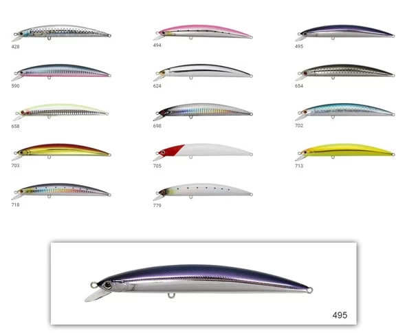 Zipbaits Minnow Boon 135F Rolling Wobbling 24gr Maket Balık 495