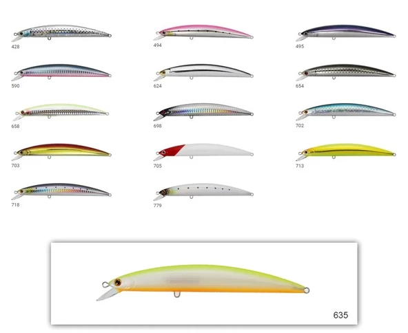 Zipbaits Minnow Boon 135F Rolling Wobbling 24gr Maket Balık 635